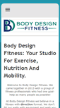 Mobile Screenshot of bodydesign-fitness.com